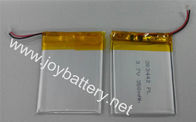 350mah small li polymer with PCM and wires 303442 3.7v 350mah li-ion polymer battery,403442,503442,583442,703442,803442