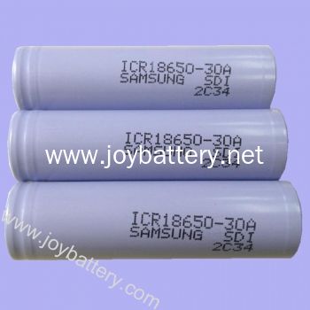 100% new and original 18650 LiOn 3000mah Samsung ICR18650-30A battery samsung 18650 30A 30B 30Q 3000mah cell