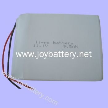 11.1V 9500mAh Polymer Li ion Battery