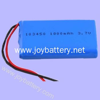 103450 3.7V 1800mAh Lithium-ion Battery