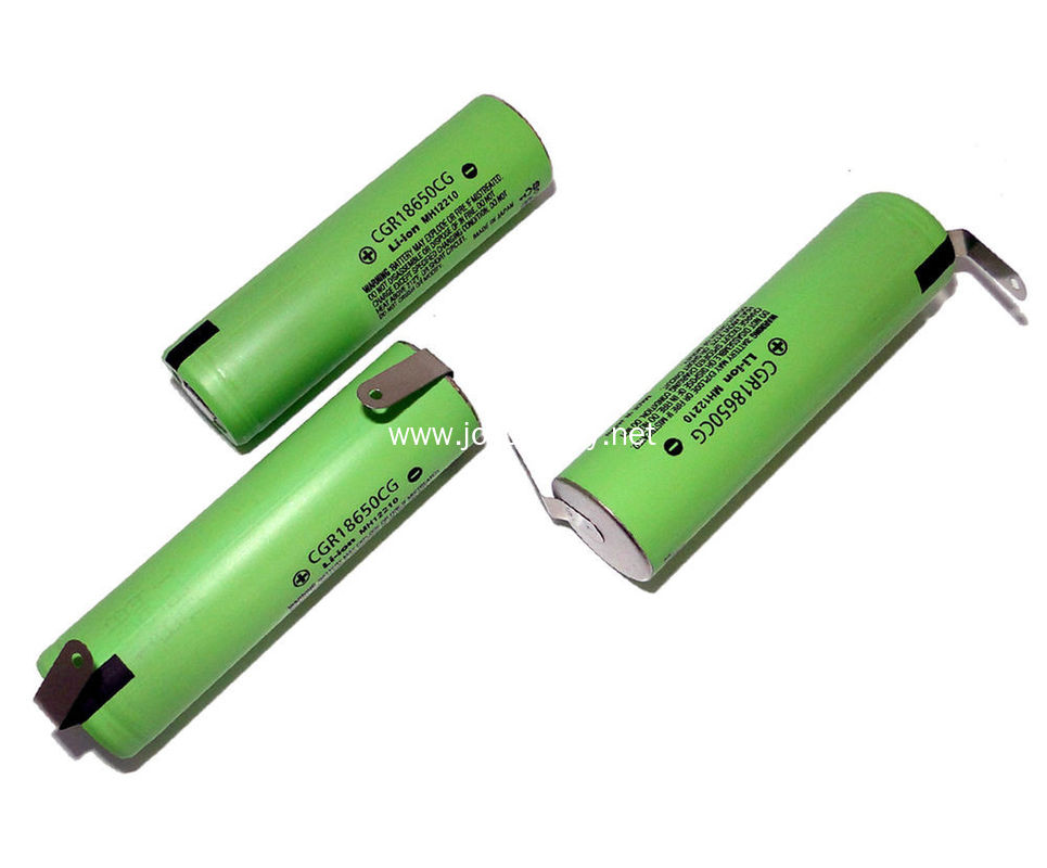 Rechargeable Lithium Battery Cell for 18650 CGR18650CG 2250mAh