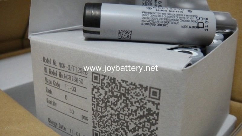 Panasonic NCR18650 3.7v 18650 2900mAh rechargeable li-ion battery