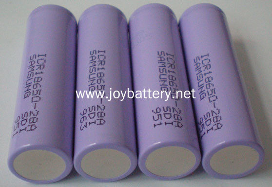 Genuine Samsung ICR18650 28A 2800mah 3.7V li ion rechargeable laptop battery power bank