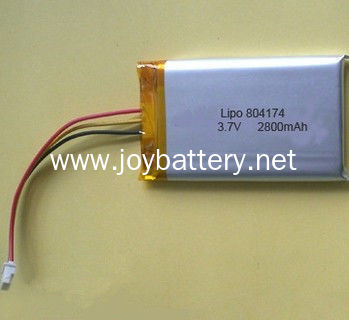 804174 3.7V 2800mAh polymer Battery