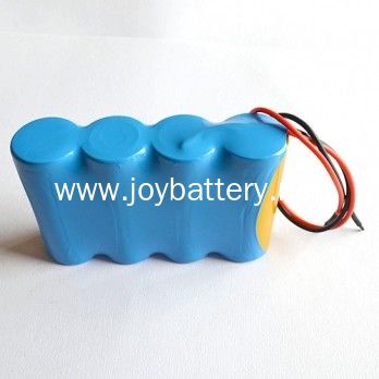14.8V4000mAh(59.2wh,10A rate)4S1P  26650 Li-ion battery