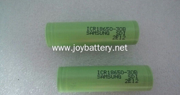 High capacity original Samsung ICR18650 3.7v 3000mah li-ion battery rechargeable battery