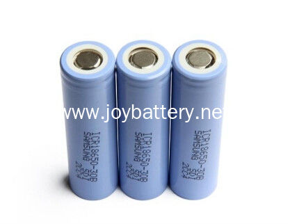 3000mAh Samsung 18650 Rechargeable Batteries 3.7V 30B 3000mAh Samsung ICR18650 Battery Cell