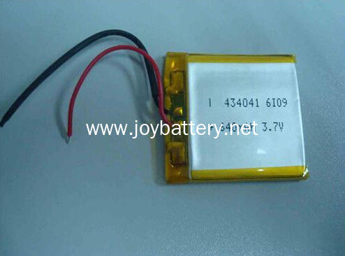 3.7V 640mAh 434041 li-polymer Rechargeable battery