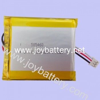 3.7V 2000mAh 585460  li-polymer battery