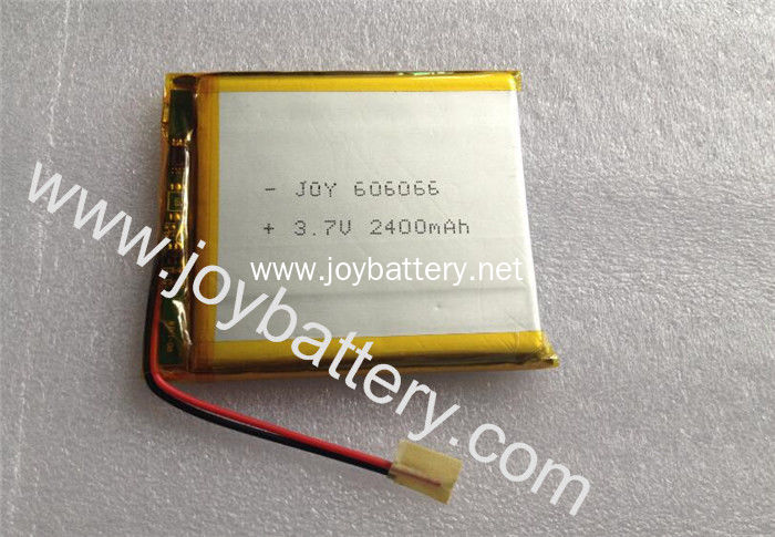 606066 3.7V2400mAh polymer li ion battery,rechargeable lipo battery 22.2V 6s2p 606066