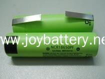 Panasonic rechargable 18650PF 3.7V 2900mah NCR18650PF 10A discharge with tabs