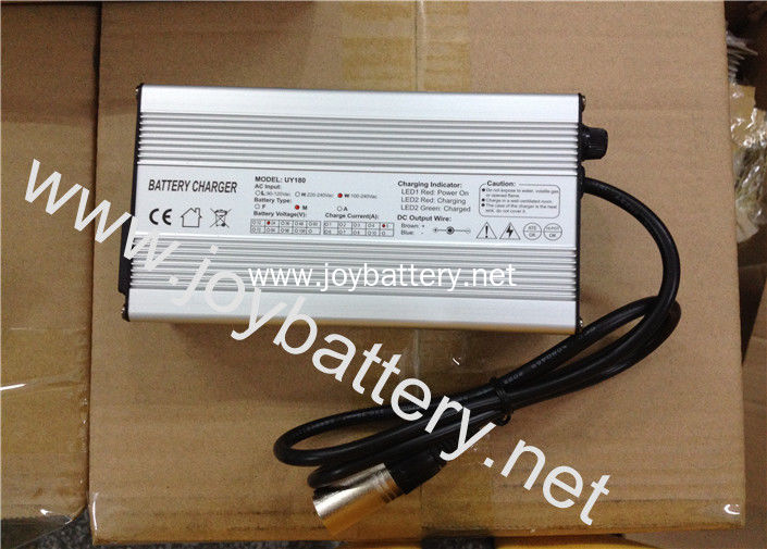 High quality LiFePo4  battery charger 48V 10A with alloy aluminum case,48V LiFePo4 Battery Charger