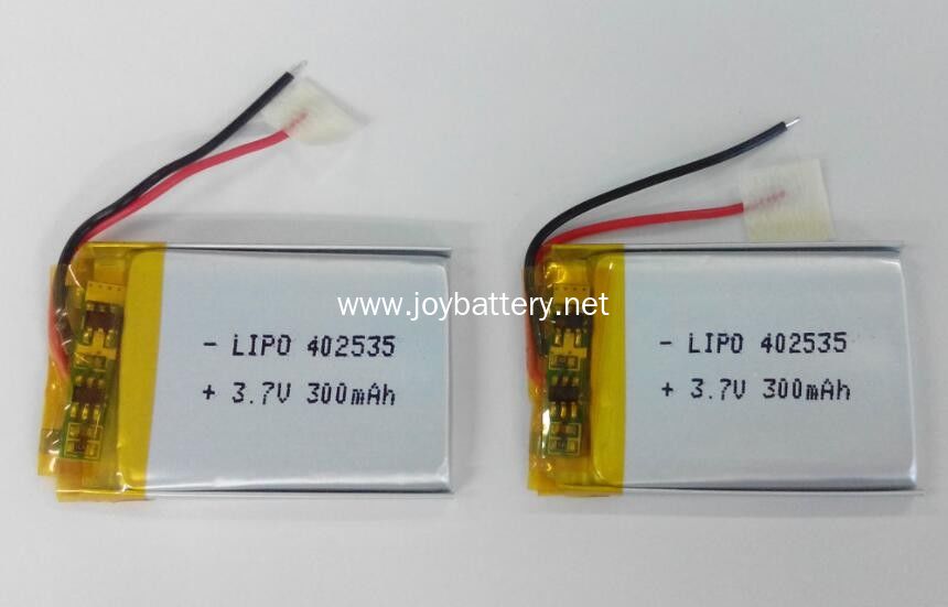 402535,502535,602535,702535,802535,902535,3.7v 300mah battery with PCM for digital products,042535,052535,062535