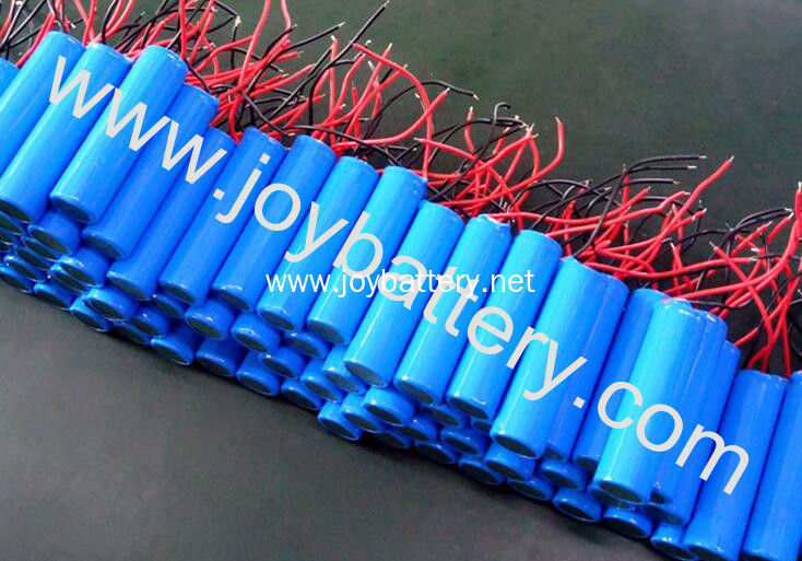 1S1P Rechargeable 3.7V 2.6AH 18650 battery pack  18650 3.7V 2200~3500mAh 1S1P with PCM/wire for Electronics