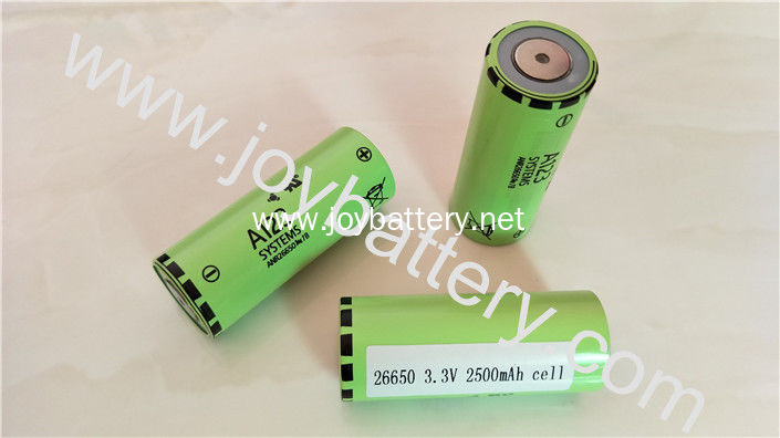 High power ANR26650M1B for A123 26650 3.3V 2500mAh lifepo4 a123 anr26650 battery