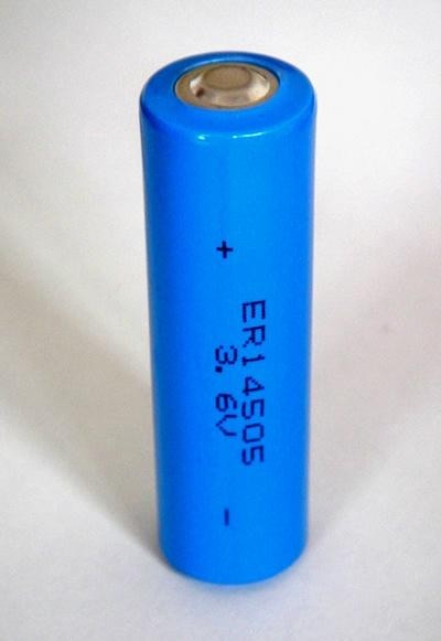 High energy battery ER14505 3.6v 2400mAh size AA lithium battery