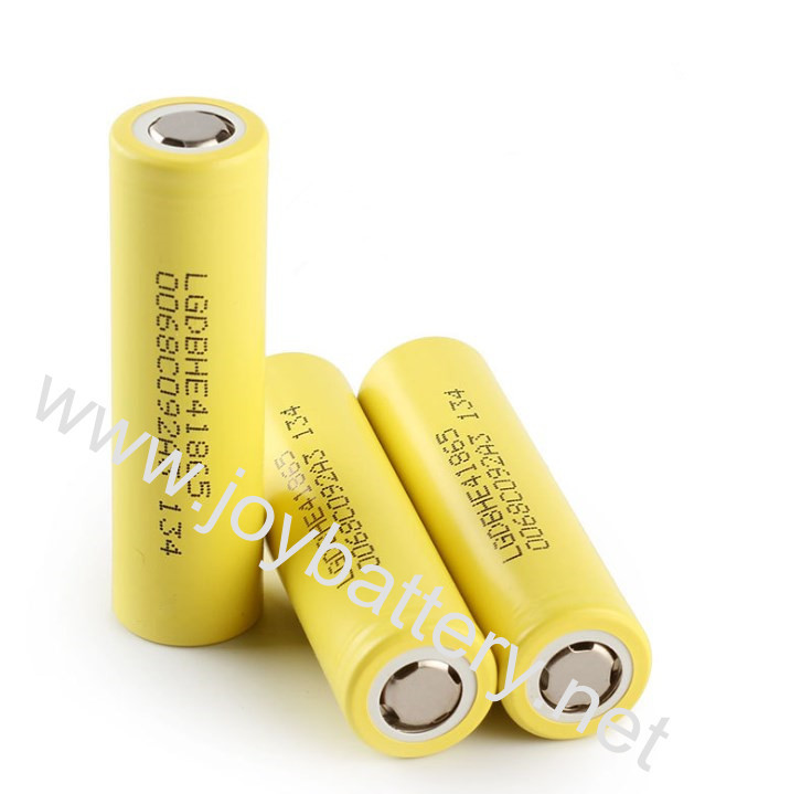 Authentic 3.7V 18650 battery LG hg2 18650 3000mah battery, LG HE2/LG hE4/ LG HG4/ LG HG2 in stock